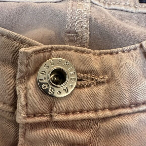 AG Adriano Goldschmied Women Sz 26R Pink Jeans Stevie Ankle Slim Straight Leg - Picture 7 of 15